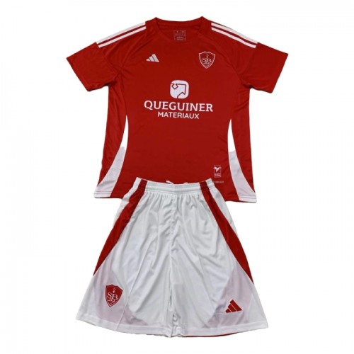 Conjunto Stade Brestois Equipamento Principal 2024-25 - Criança Conjunto Stade Brestois Equipamento Principal 2024-25 - Criança